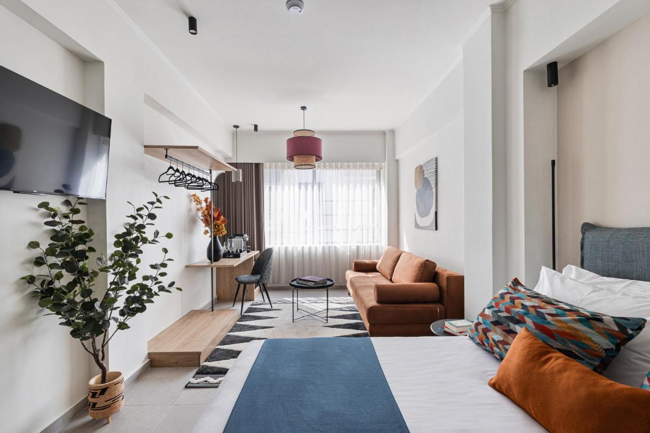 Airio Athens Suites Bagian luar foto